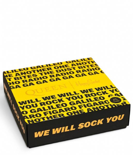 Happy Socks  Queen 4-Pack Gift box queen (0100)