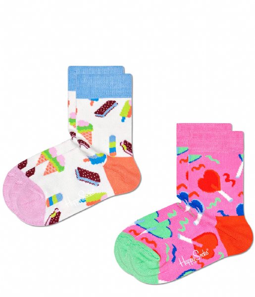Happy Socks  2-Pack Kids Sweets Socks Sweets (1300)