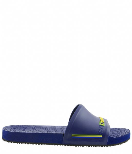 Havaianas  Flipflops Slide Brasil navy blue (0555)