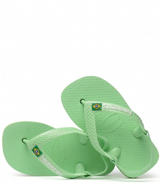 Havaianas  Baby Flipflops Brasil Logo Hydro Green (1404)