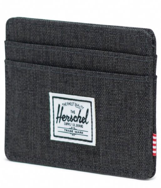 Herschel Supply Co.  Wallet Charlie black crosshatch (02090)