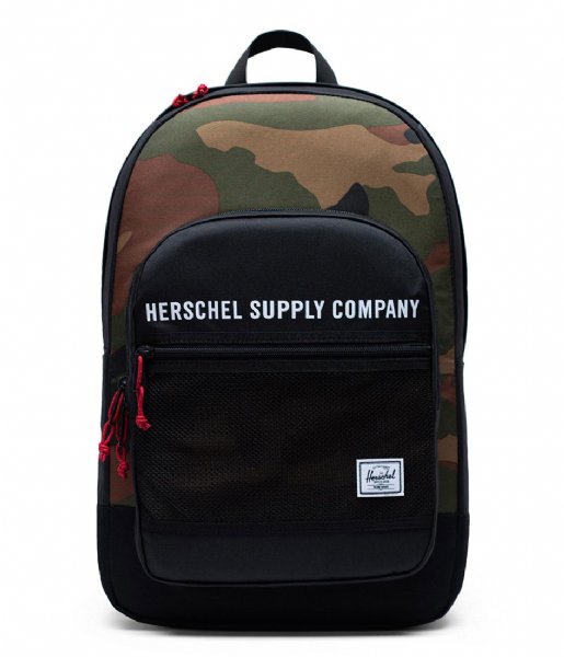 Herschel Supply Co.   Athletics Kaine 15 Inch black woodland camo (03181)