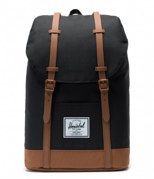 Herschel Supply Co.  Retreat Backpack 15 inch black/saddle brown (02462)