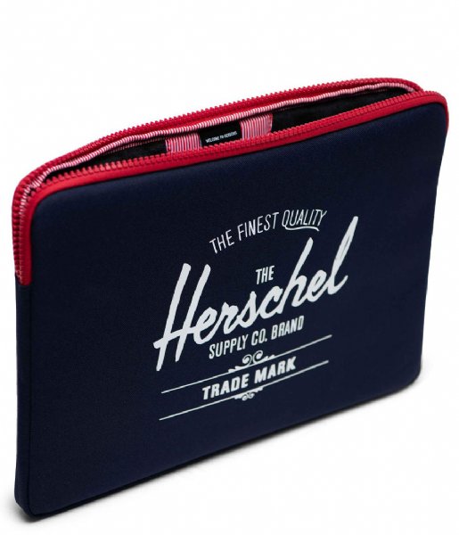 Herschel Supply Co.  Anchor Sleeve for 15.6 Inch MacBook Herschel Icon/Peacoat/Red (4482)
