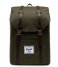 Herschel Supply Co.  Retreat Backpack 15 inch Ivy Green/Chicory Coffee (4488)