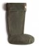 Hunter  Recycled Fleece Tall Boot Sock Dark Olive