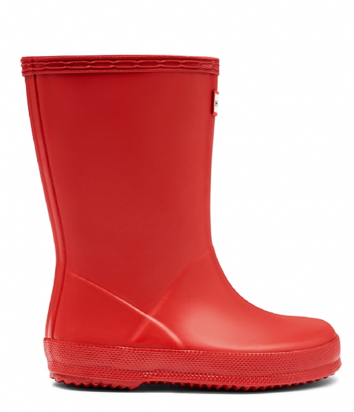 Hunter  Boots Kids First Classic Military Red