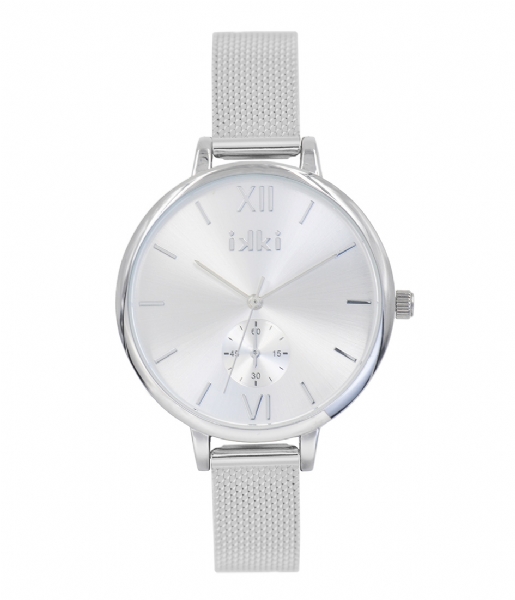 IKKI  Watch Estelle Silver Plated silver plated white (ET01)