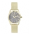 IKKI  Watch Tracy Gold Plated gold plated taupe (tr09)