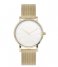 IKKI  Watch Jamy Gold Plated gold plated white (jm14)