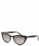 IKKI  Sunglasses Lilly black gold colored gradient brown (50-4)