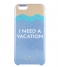 Kate Spade  iPhone 6 Case I need a vacation glitter