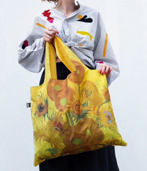 LOQI  Foldable Bag Museum Collection collection sunflowers