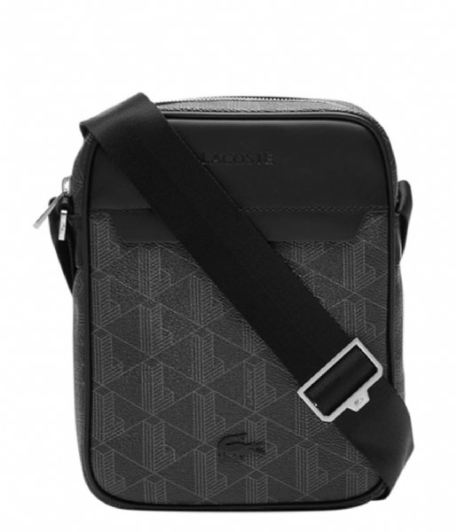 Lacoste  Crossover Bag 12 Monogram Noir Gris (H45)