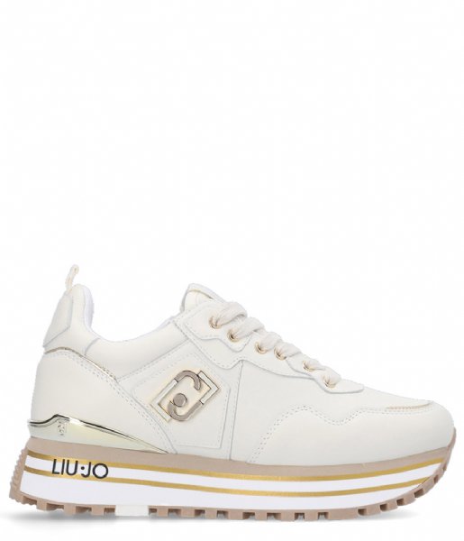 Liu Jo  Liu Jo Maxi Wonder 01 Sneaker Calf Conchiglia (S1176)
