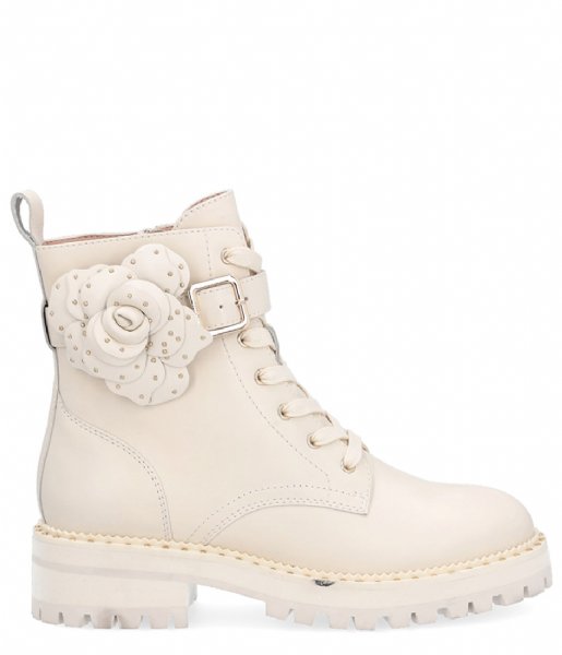 Liu Jo  Pink 201 Ankle Boot Calf Ivory (S1185)