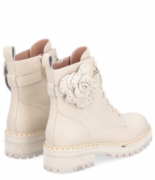Liu Jo  Pink 201 Ankle Boot Calf Ivory (S1185)