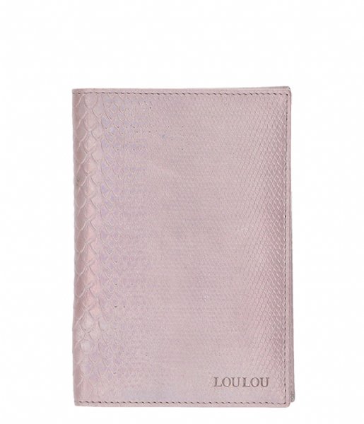 LouLou Essentiels  Passport Holder Sirens Of The Sea dark silver colored (093)