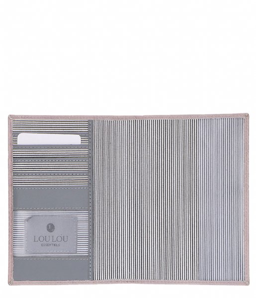 LouLou Essentiels  Passport Holder Sirens Of The Sea dark silver colored (093)