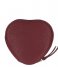 LouLou Essentiels  Heart Wallet Silver Colored Amour dark red (031)