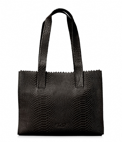 MYOMY  My Paper Bag Handbag anaconda black (10573062)