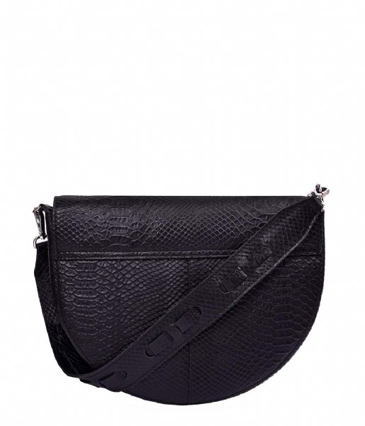MYOMY  Lima Handbag Anaconda Black (3062)