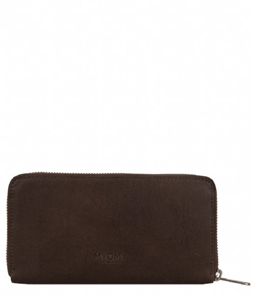 MYOMY  My Paper Wallet Large waxy taupe (10161239)