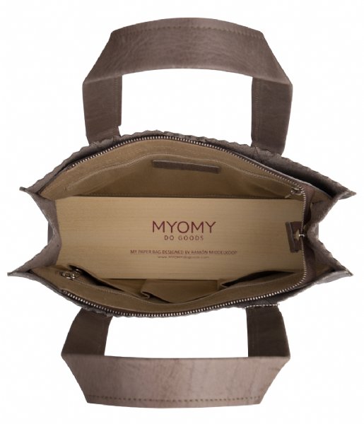 MYOMY  My Paper Bag Handbag hunter waxy taupe (10571239)