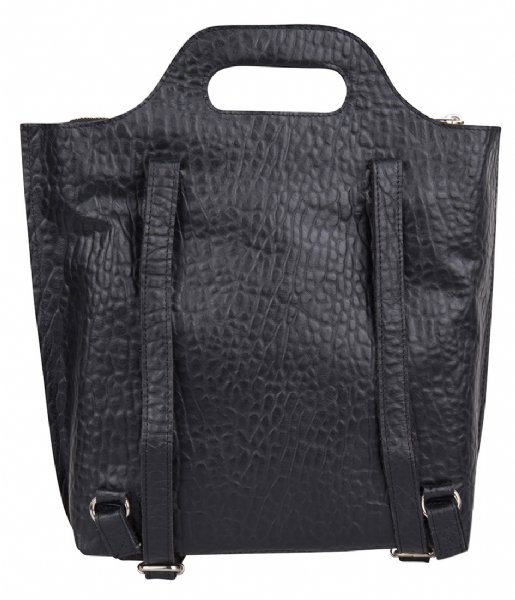 MYOMY  My Carry Bag Back Bag Medium bubble black (80890202)