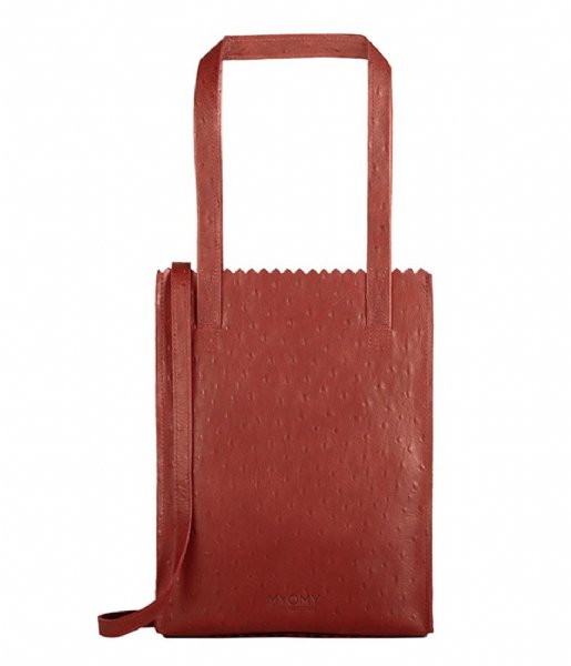 MYOMY  My Paper Bag Handy ostrich red (10291301)