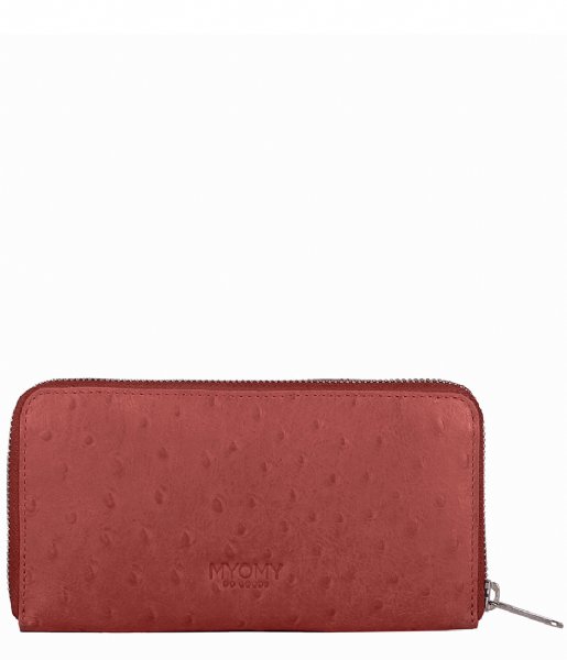 MYOMY  My Paper Bag Wallet ostrich red (10461301)