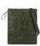 MYOMY  My Paper Bag Baggy Medium croco vetiver green (10612940)