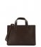 MYOMY  My Paper Bag Mini Handbag Crossbody boarded dark brown (1076-6067)