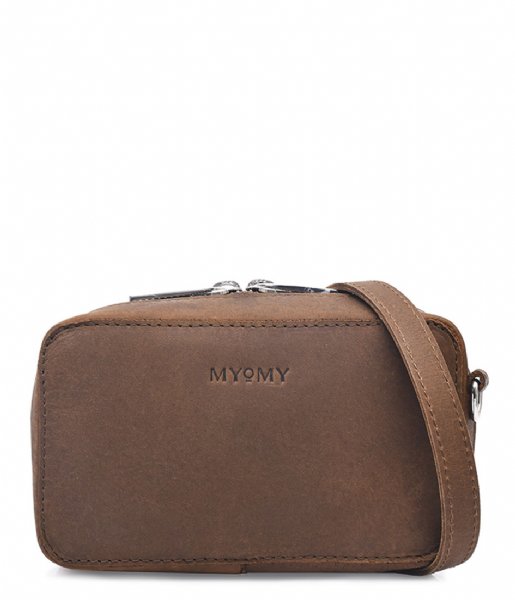 MYOMY  My Boxy Bag Camera Hunter Mid Brown (1375-0001)