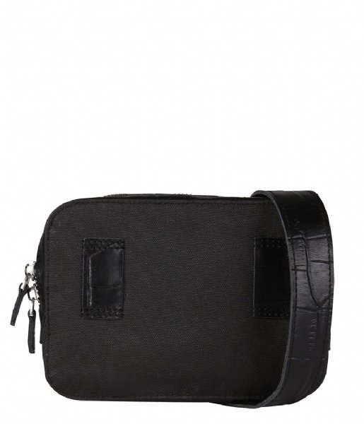 MYOMY  Belt bag Croco Black / Recycled Plastic