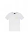 Malelions  Junior Wave Graphic T-Shirt White/Lime (130)