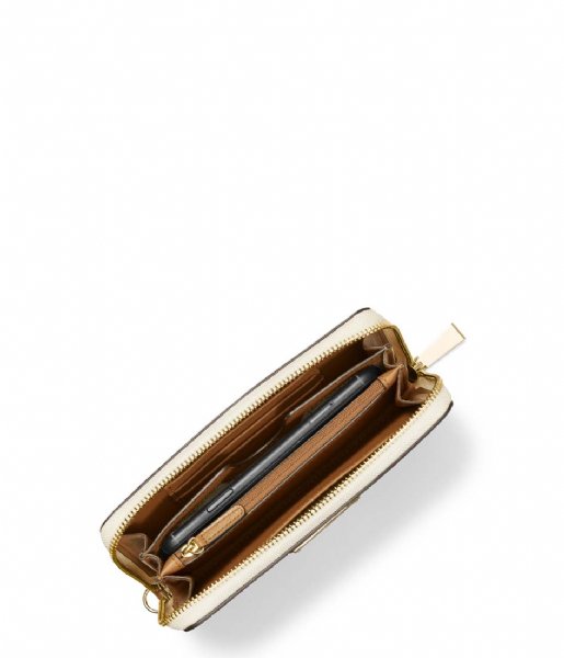 Michael Kors  Jet Set Large Coin Mf Phone Case Vanilla (150)