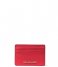 Michael Kors  Jet Set Card Holder Crimson (602)