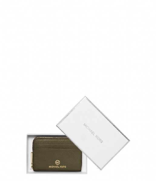Michael Kors  Jet Set Charm Sm Za Coin Card Case Olive (333)