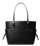 Michael Kors  Voyager EW Signature Tote black & gold colored hardware