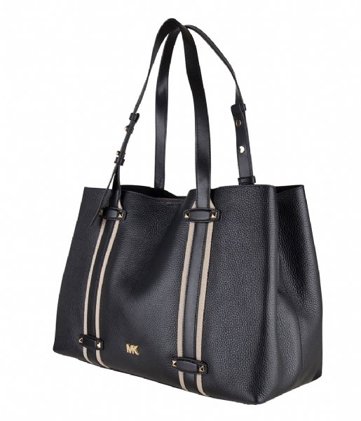 Michael Kors  Griffin Large Tote black & gold colored hardware