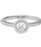 Michael Kors  Pave Halo Ring MKC1346AN040 Silver