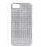 Michael Kors  Electronic Novelty iPhone 7 Cover Letters silver & crystal colored hardware