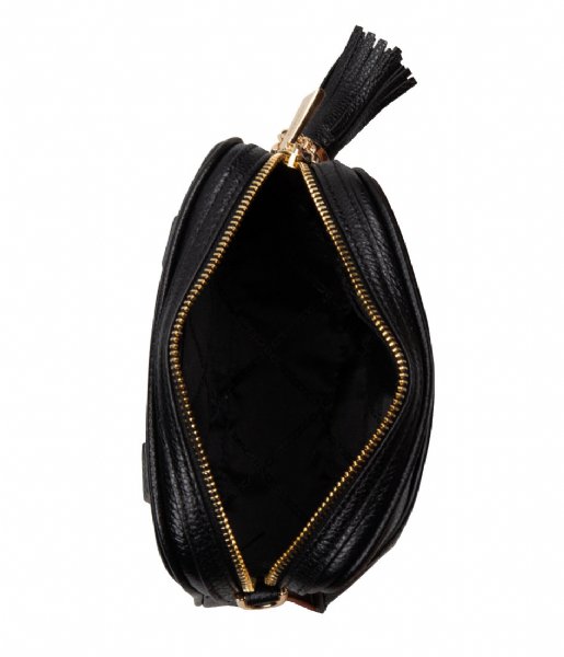 Michael Kors  Small Camera Beltbag Crossbody black & gold hardware
