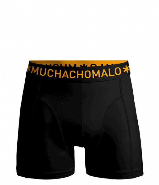 Muchachomalo  Men 3-Pack Short Solid Black