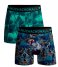 Muchachomalo  Men 2-Pack Boxer Shorts Lords Print/Print