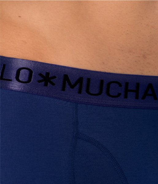Muchachomalo  Shorts Biker Poseidon 2-pack Print Blue