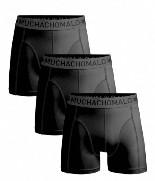 Muchachomalo  Shorts Microfiber 3-Pack Black Black Black (23)
