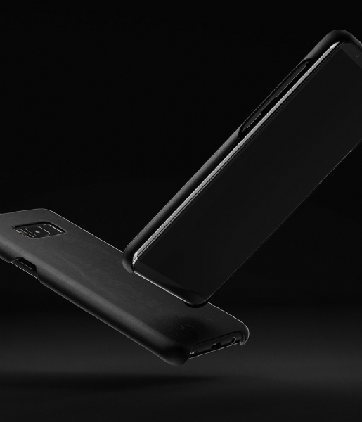 Mujjo  Leather Case Galaxy S8+ black