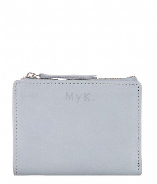 MyK Bags  Purse Poppy Silver Grey